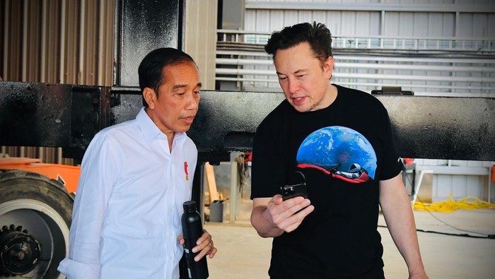Jokowi Bertemu Elon Musk
